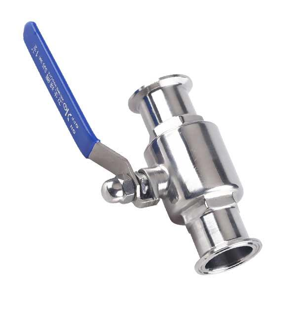 Clamp Straight Ball Valve