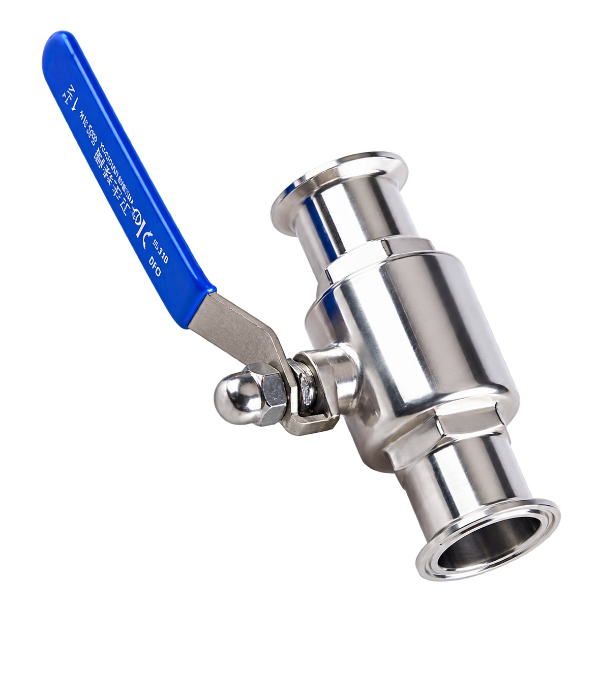 Clamp Straight Ball Valve
