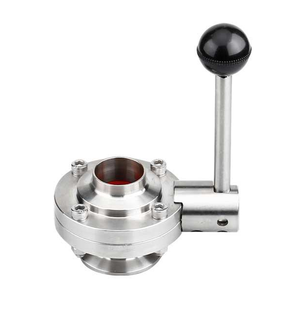 Clamp-to-Weld Butterfly Valve