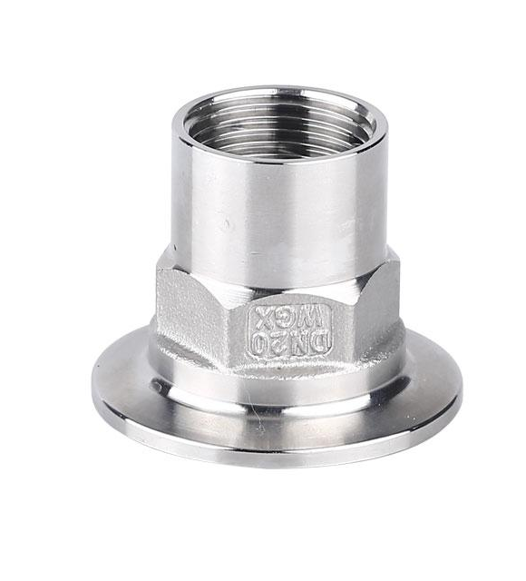 Clamp Hex Female-Thread Adapter