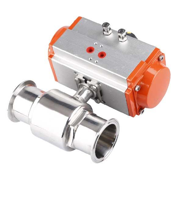 Pneumatic Clamp Ball Valve