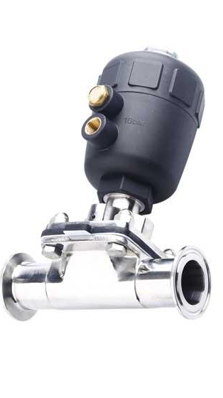 304 Pneumatic Diaphragm Valve (Plastic Actuator)
