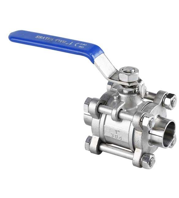 Three-Piece Weld Ball Valve