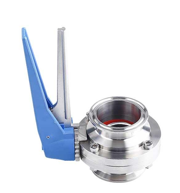 Trigger-Handle Clamp Butterfly Valve